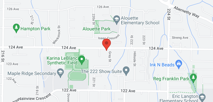 map of 22124 124 AVENUE